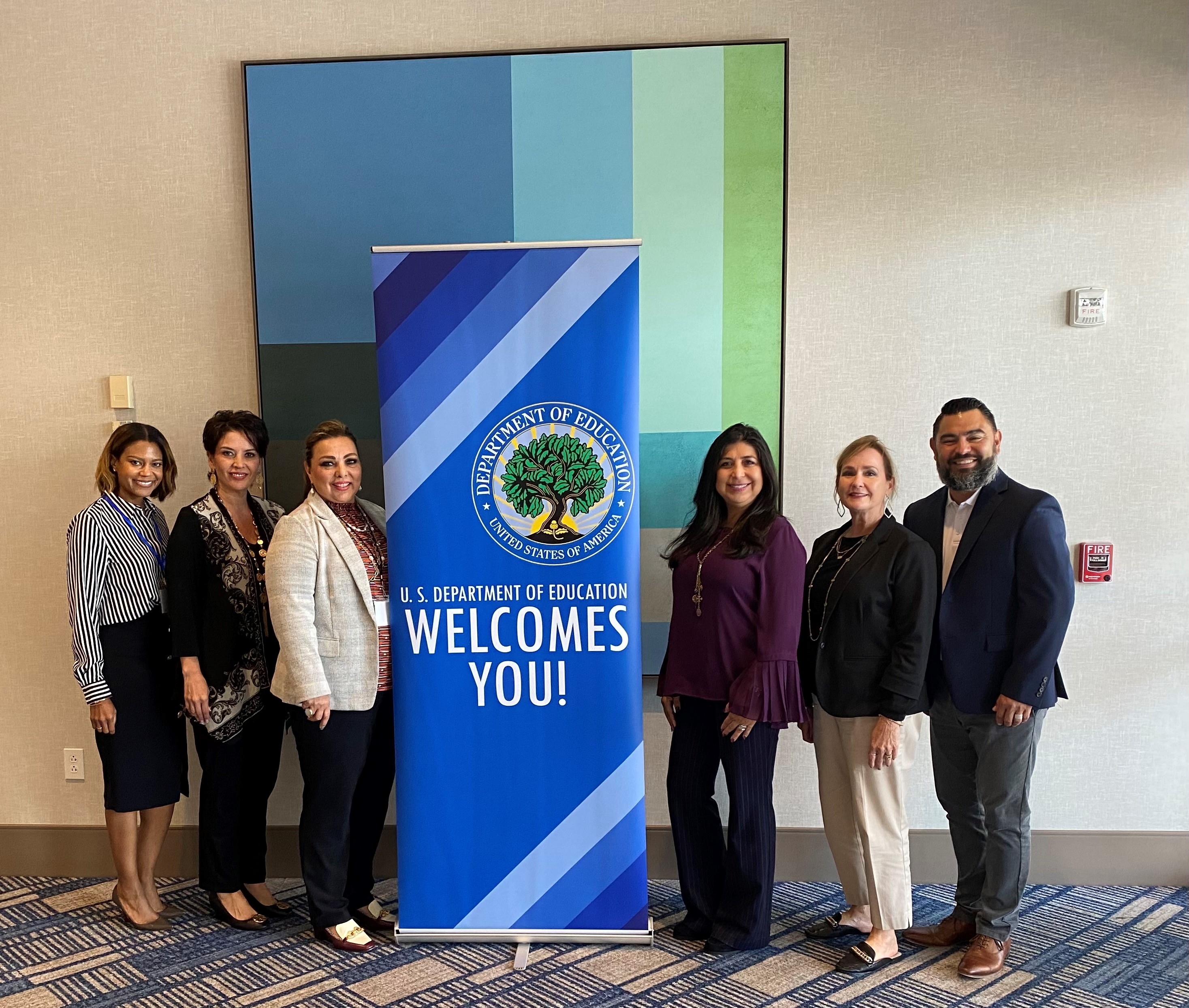 Sherelle Fourst and members of the Somerset Independent School District at the U.S. Department of Education’s Effective Educator Development (EED) Division, Powered by Teach to Lead event, called Reimagining Our Investments for Strengthening.
